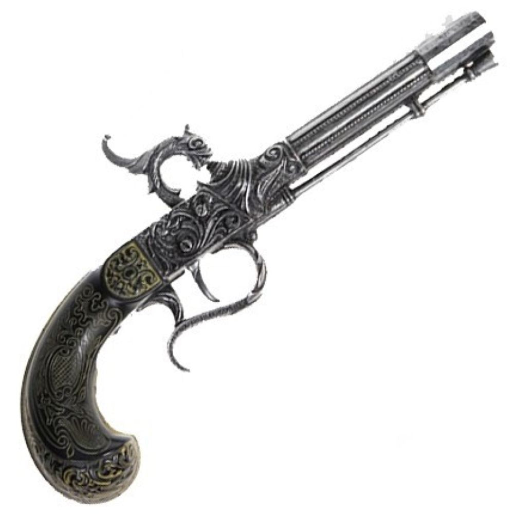 18th Century Antigua Percussion Pistol