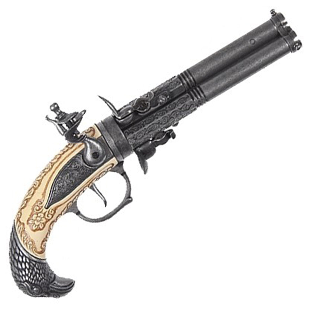 3 Barrel Augsburg Pistol - 1775