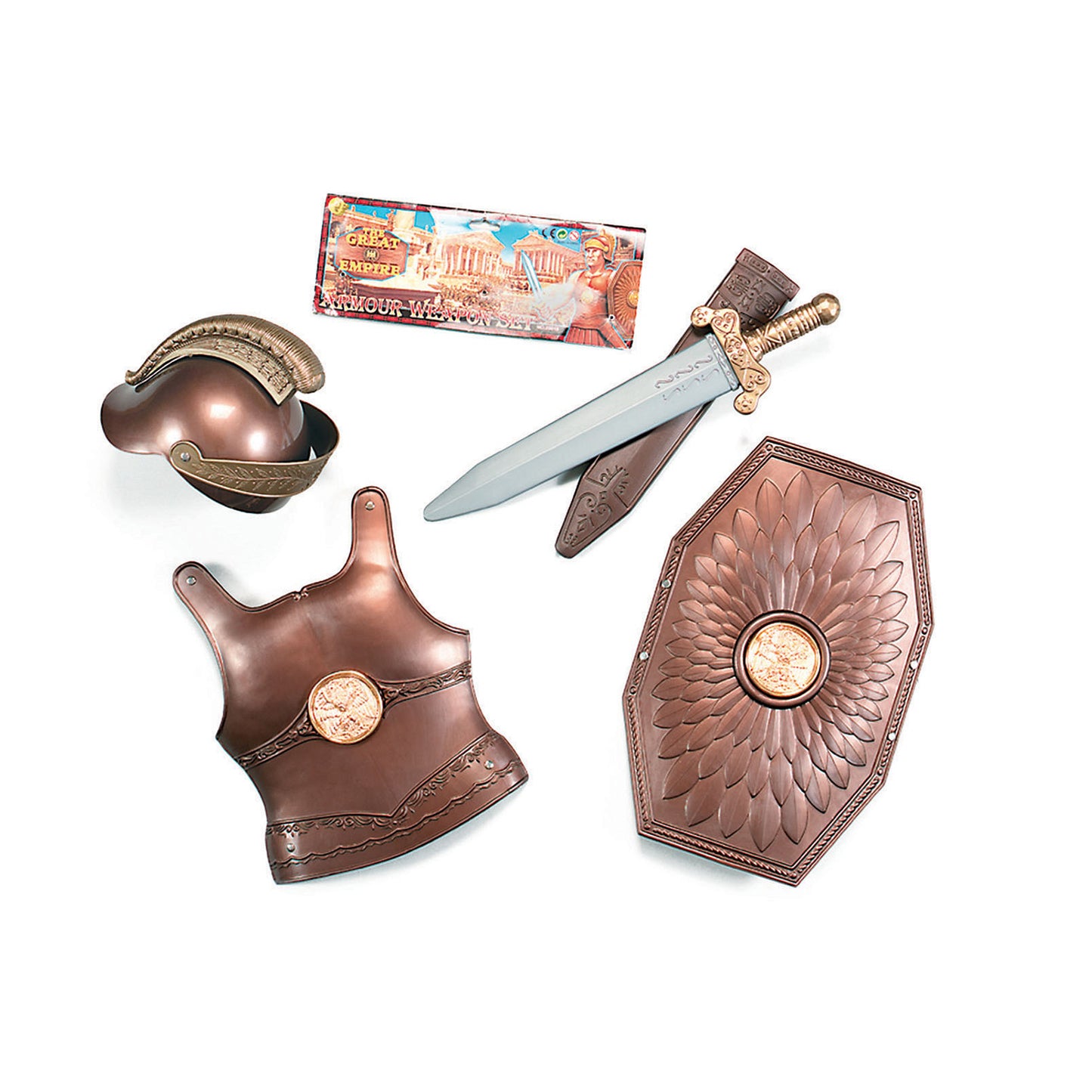 Kids Roman Armour and Weapon Set