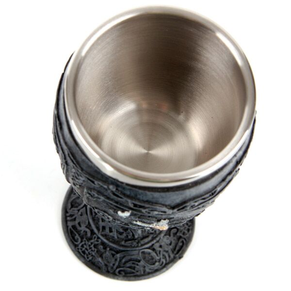 Celtic Stone Effect Dragon Goblet