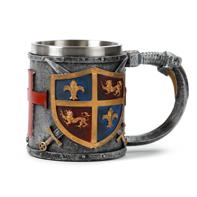 Coat of Arms Gold & Silver Tankard