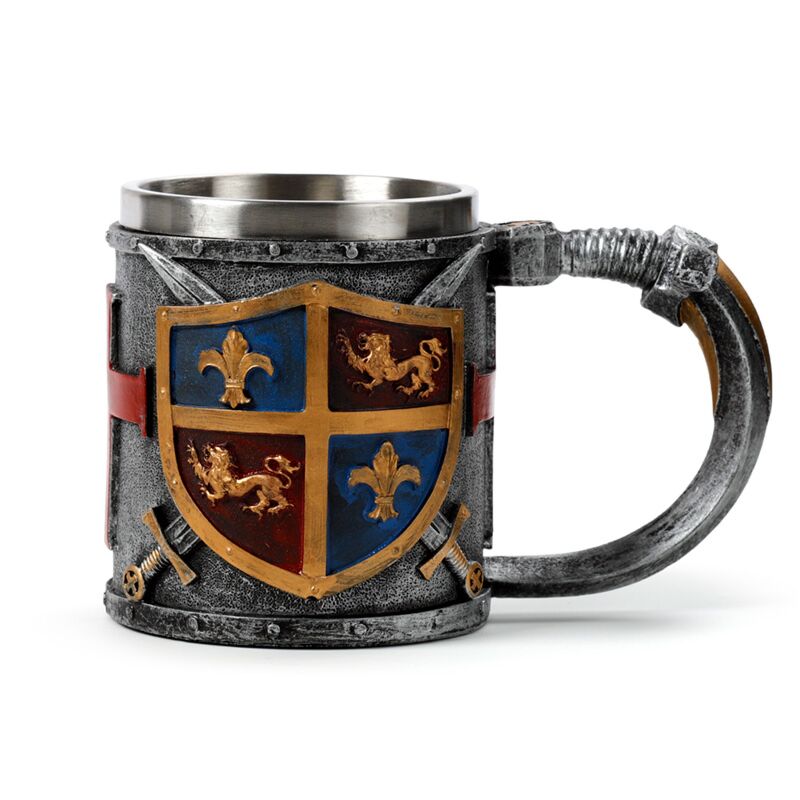 Coat of Arms Gold & Silver Tankard