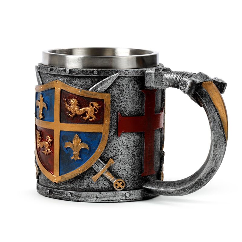 Coat of Arms Gold & Silver Tankard