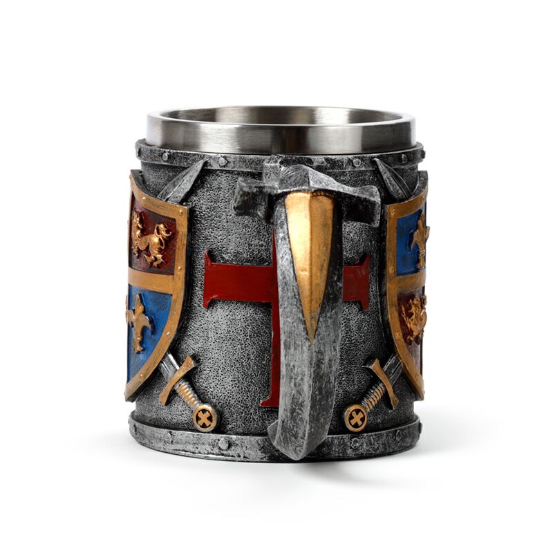 Coat of Arms Gold & Silver Tankard