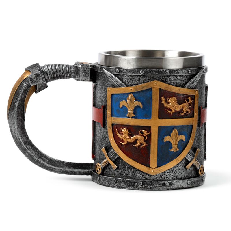 Coat of Arms Gold & Silver Tankard