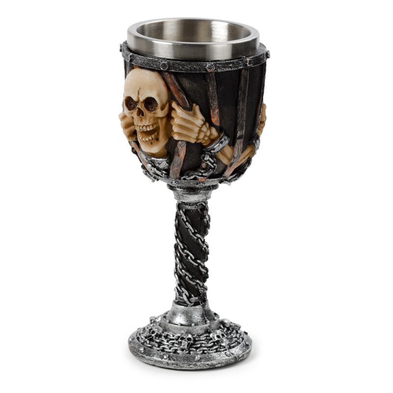Skull with Chains Goblet