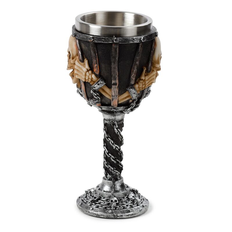 Skull with Chains Goblet
