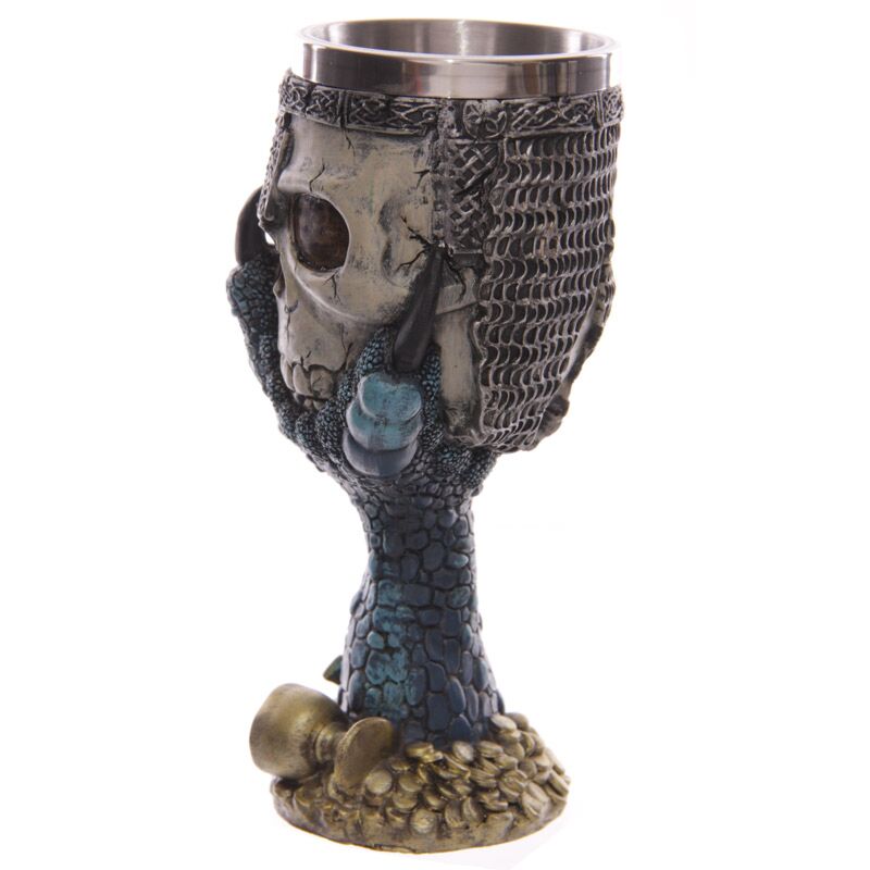 Dragons Claw & Warrior Skull Goblet