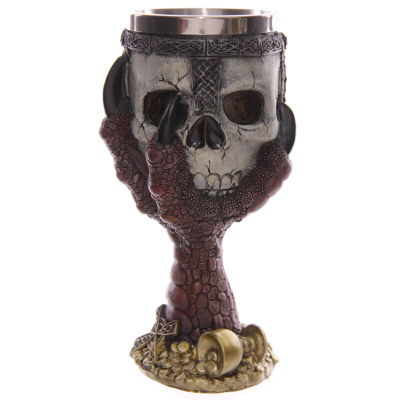 Dragons Claw & Warrior Skull Goblet