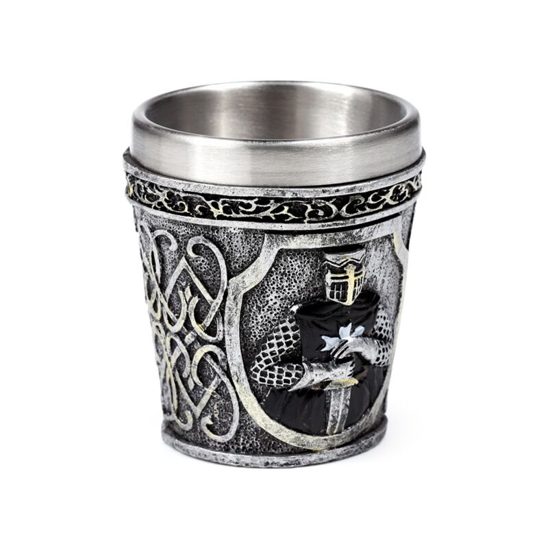 Medieval Black Knight Shot Glass