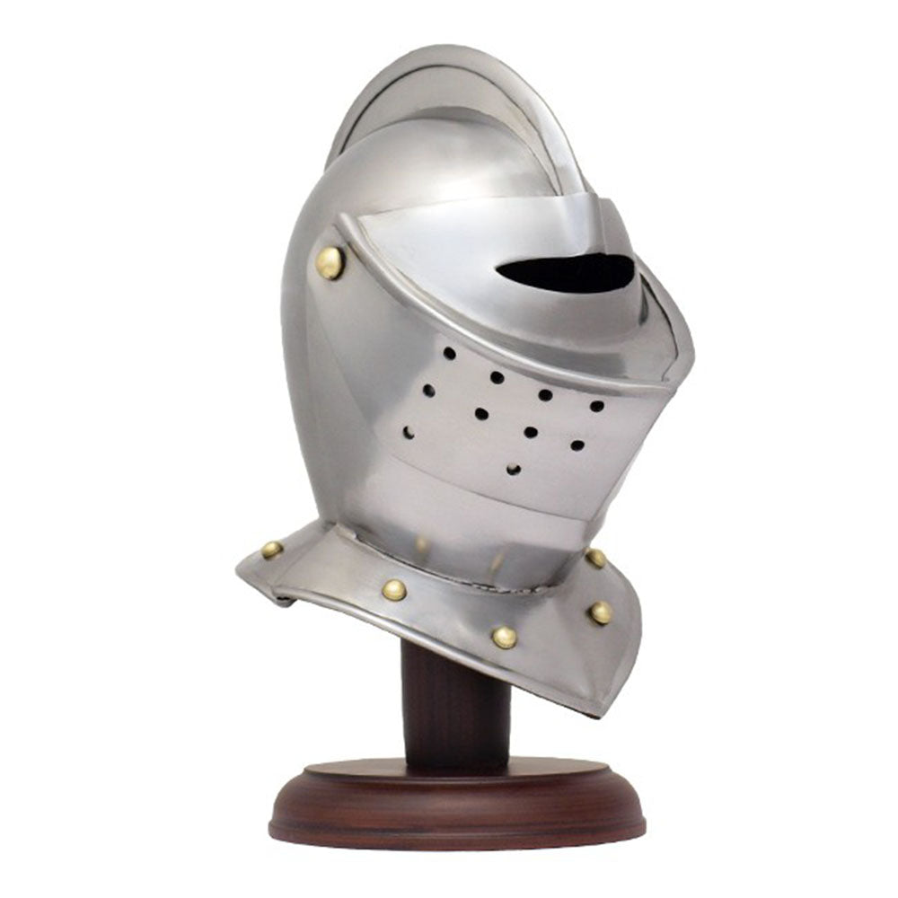 Miniature Close Helm - with Stand