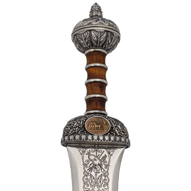 Roman Julius Caesar Gladius - Silver