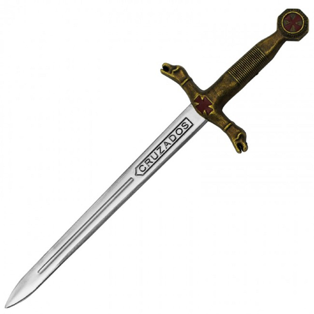 Crusader Sword Letter Opener (Mini Letter Opener) - Bronze