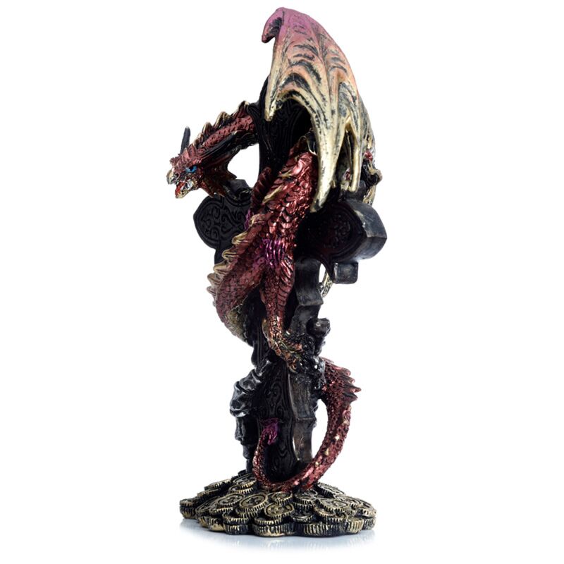 Dark Legends Celtic Cross Treasure Guardian Dragon