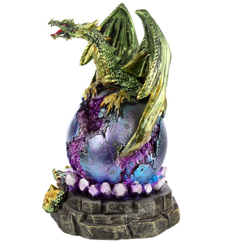 Dark Legends LED Geode Plinth Dragon Egg