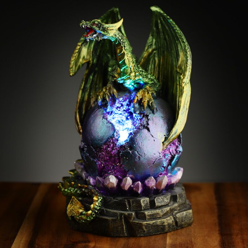 Dark Legends LED Geode Plinth Dragon Egg