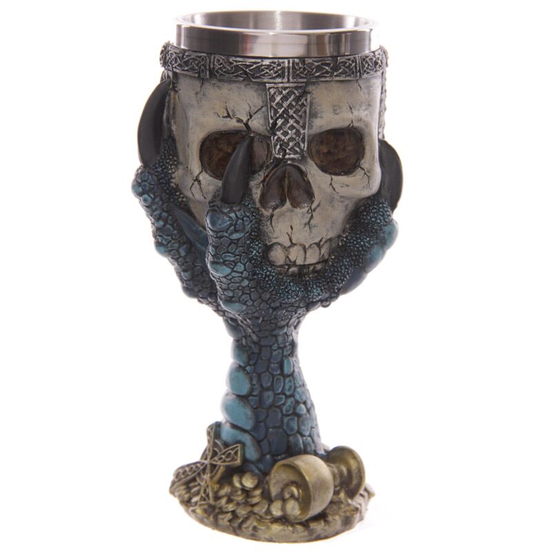 Dragons Claw & Warrior Skull Goblet