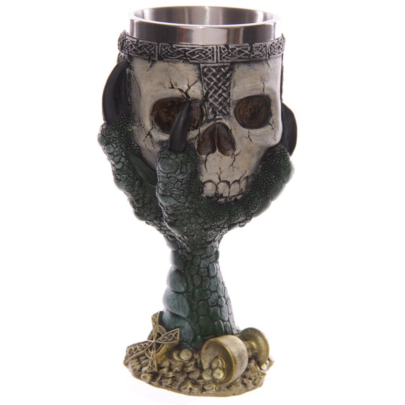 Dragons Claw & Warrior Skull Goblet