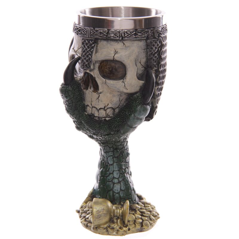 Dragons Claw & Warrior Skull Goblet