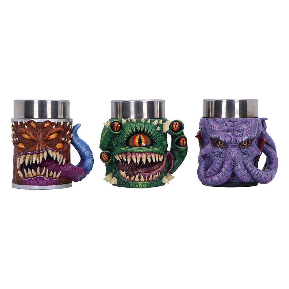 Dungeons & Dragons Mini Monster Tiny Tankards (Set of 3)