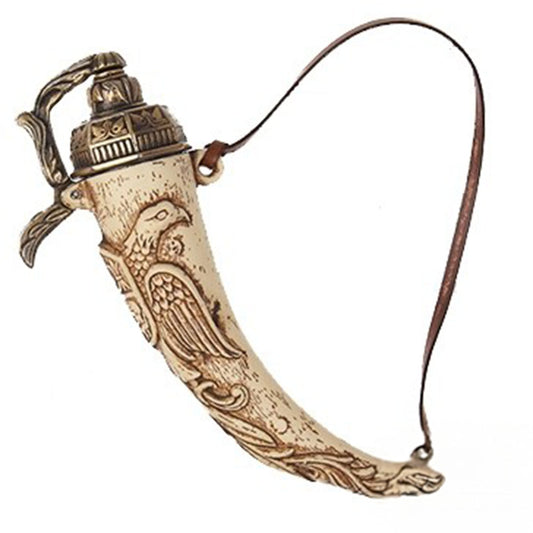 Horn Powder Flask