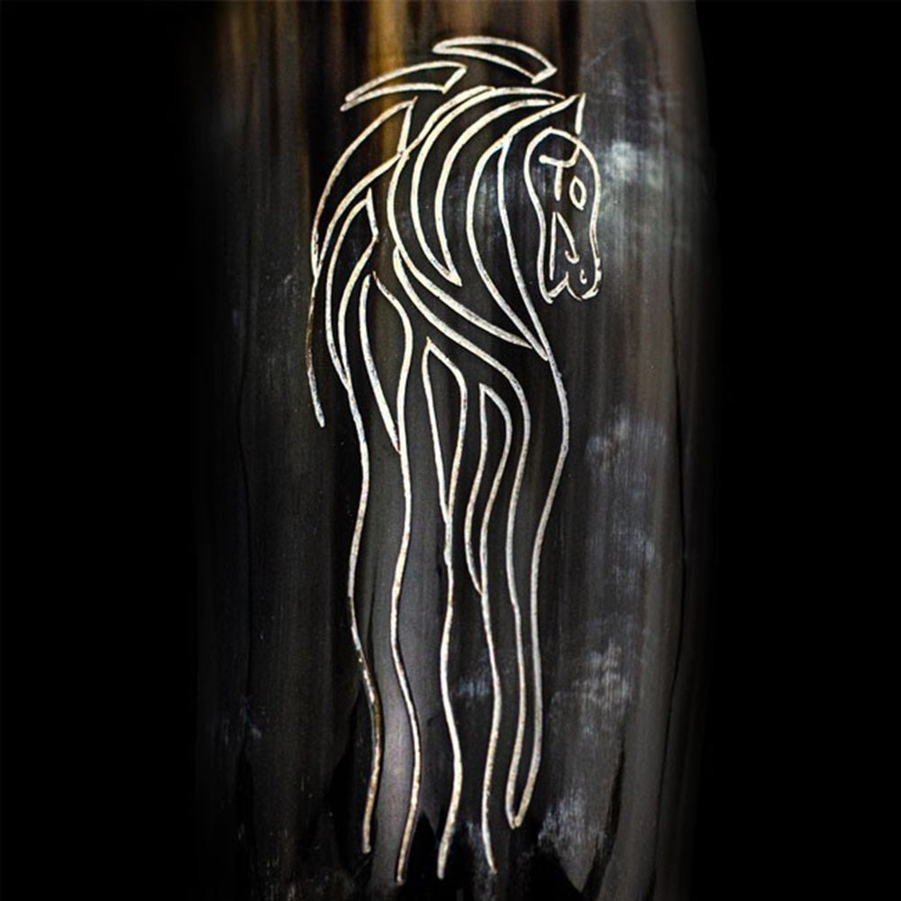 "Horse Lord" Drinking Horn