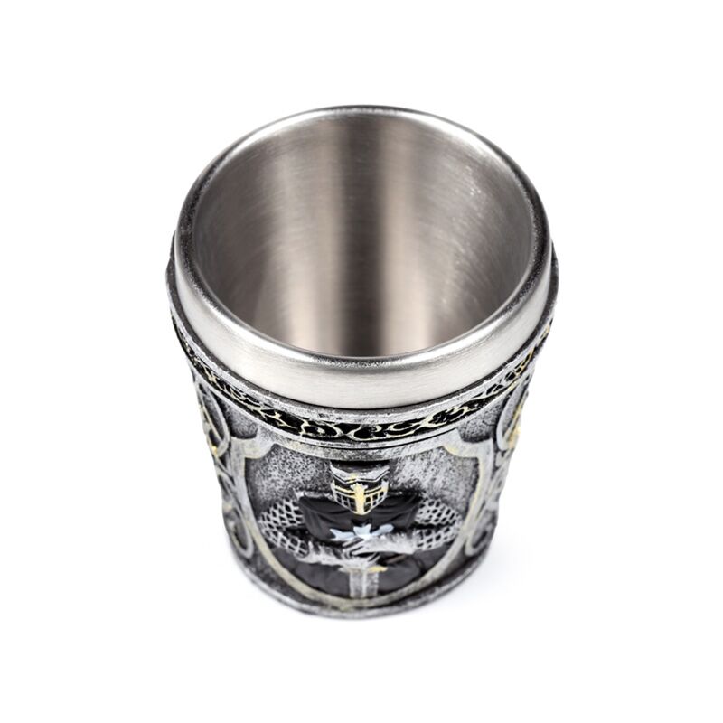 Medieval Black Knight Shot Glass
