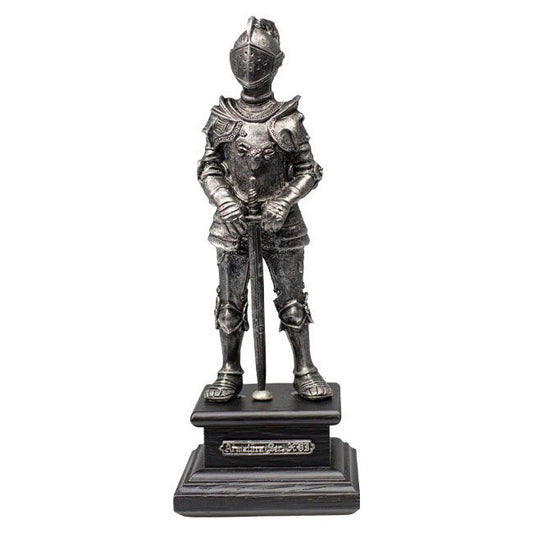 Miniature Pewter Knight with Sword