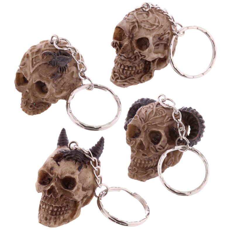Skull Keyring – The Knights Armoury