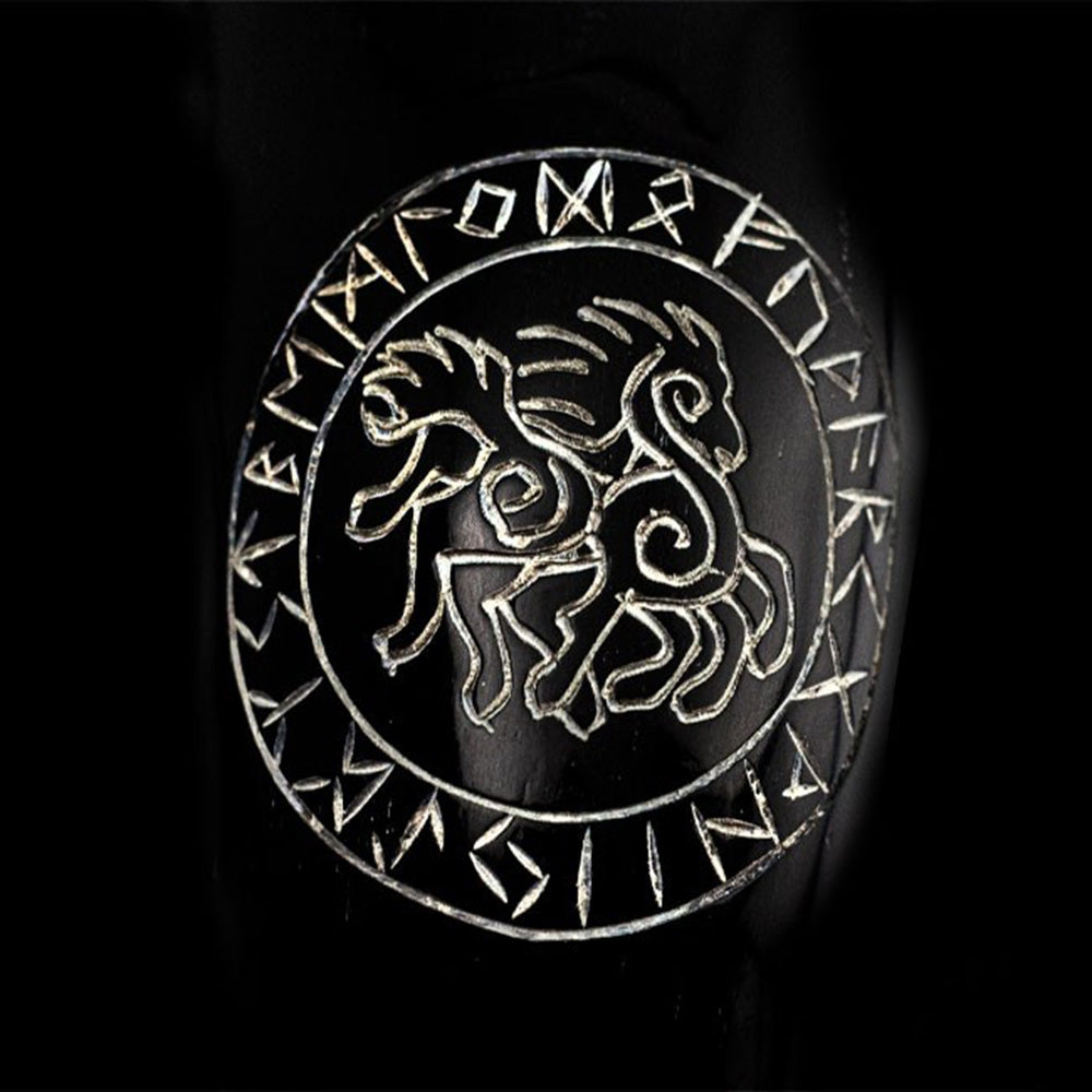 "Sleipnir" Drinking Horn