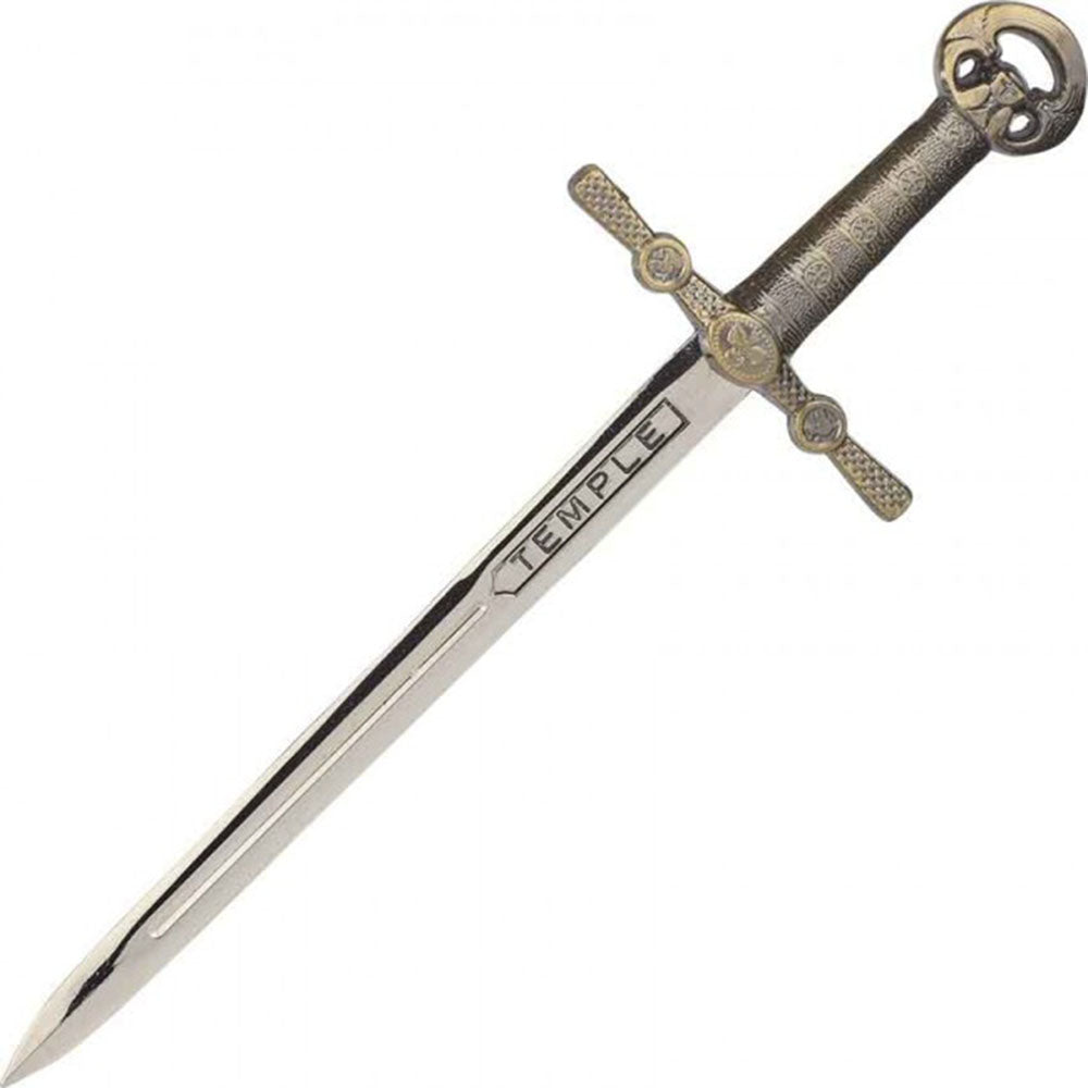 Templar Sword (Mini Letter Opener) - Silver