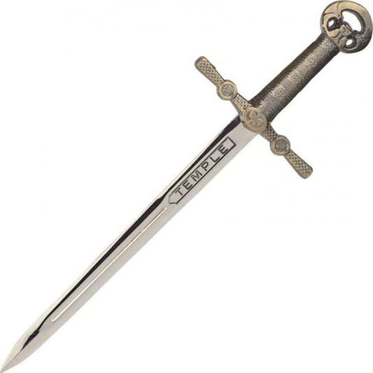 Templar Sword (Mini Letter Opener) - Silver