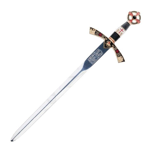 Templar Sword Decorated Letter Opener